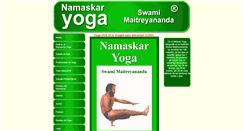 Desktop Screenshot of namaskaryoga.net